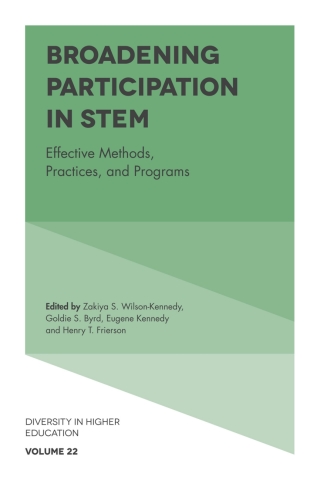 Cover image: Broadening Participation in STEM 9781787569089