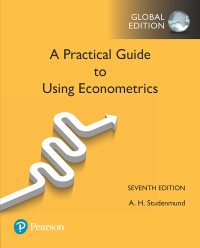 Cover image: Using Econometrics: A Practical Guide, Global Edition 7th edition 9781292154091
