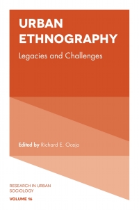 صورة الغلاف: Urban Ethnography 9781787690349