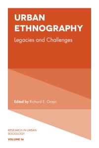 Cover image: Urban Ethnography 9781787690349