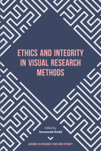 Imagen de portada: Ethics and Integrity in Visual Research Methods 1st edition 9781787694200