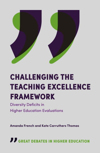 Imagen de portada: Challenging the Teaching Excellence Framework 1st edition 9781787695368