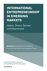 Cover image: International Entrepreneurship in Emerging Markets 9781787695641