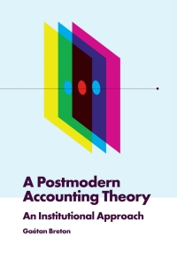 Imagen de portada: A Postmodern Accounting Theory 9781787697942