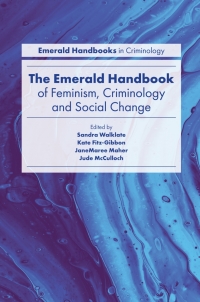 Cover image: The Emerald Handbook of Feminism, Criminology and Social Change 9781787699564