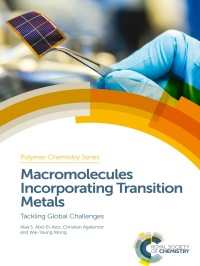 表紙画像: Macromolecules Incorporating Transition Metals 1st edition 9781782628996