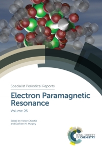 Imagen de portada: Electron Paramagnetic Resonance 1st edition 9781788013727