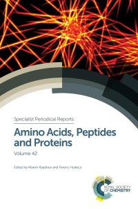 Imagen de portada: Amino Acids, Peptides and Proteins 1st edition 9781788010023