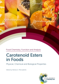 Omslagafbeelding: Carotenoid Esters in Foods 1st edition 9781788012423