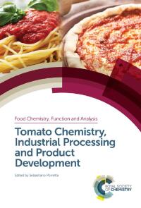 Titelbild: Tomato Chemistry, Industrial Processing and Product Development 1st edition 9781788013963
