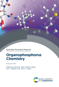 Immagine di copertina: Organophosphorus Chemistry 1st edition 9781788018647