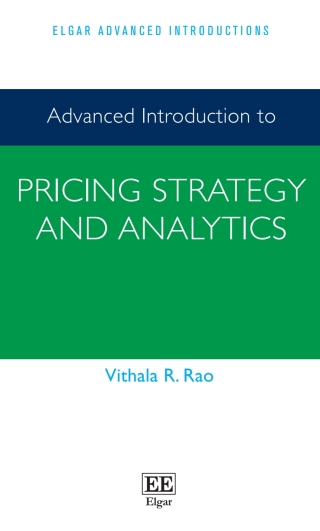 Cover image: Advanced Introduction to Pricing Strategy and Analytics 1st edition 9781788110075