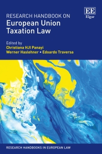 Cover image: Research Handbook on European Union Taxation Law 1st edition 9781788110839