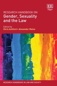 表紙画像: Research Handbook on Gender, Sexuality and the Law 1st edition 9781788111140