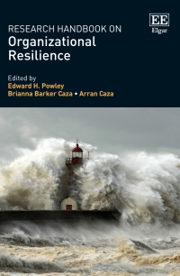 表紙画像: Research Handbook on Organizational Resilience 1st edition 9781788112208