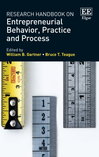 Cover image: Research Handbook on Entrepreneurial Behavior, Practice and Process 1st edition 9781788114516