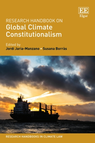 表紙画像: Research Handbook on Global Climate Constitutionalism 1st edition 9781788115803