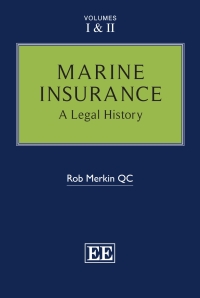 Cover image: Marine Insurance 1st edition 9781788116749
