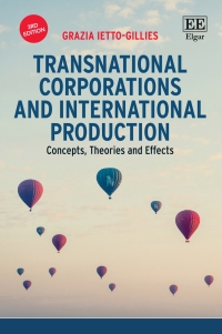 Titelbild: Transnational Corporations and International Production 3rd edition 9781788117159