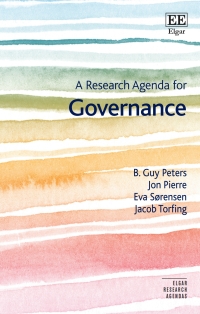Cover image: A Research Agenda for Governance 1st edition 9781788117982