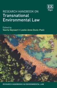 Cover image: Research Handbook on Transnational Environmental Law 1st edition 9781788119627