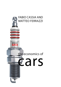 Imagen de portada: The Economics of Cars 1st edition 9781911116721