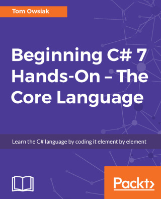 Cover image: Beginning C# 7 Hands-On – The Core Language 1st edition 9781788296540