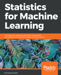 Cover image: Statistics for Machine Learning 1st edition 9781788295758