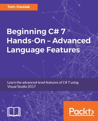 Cover image: Beginning C# 7 Hands-On – Advanced Language Features 1st edition 9781788294263