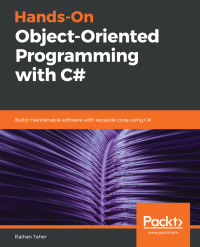 Imagen de portada: Hands-On Object-Oriented Programming with C# 1st edition 9781788296229