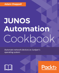 Imagen de portada: JUNOS Automation Cookbook 1st edition 9781788290999