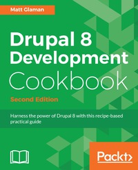 Imagen de portada: Drupal 8 Development Cookbook - Second Edition 2nd edition 9781788290401