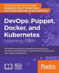 Imagen de portada: DevOps: Puppet, Docker, and Kubernetes 1st edition 9781788297615