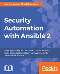 Imagen de portada: Security Automation with Ansible 2 1st edition 9781788394512