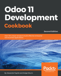 Cover image: Odoo 11 Development Cookbook - Second Edition 2nd edition 9781788471817