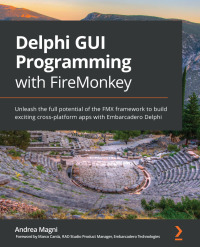Cover image: Delphi GUI Programming with FireMonkey 1st edition 9781788624176