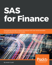 Cover image: SAS for Finance 1st edition 9781788624565