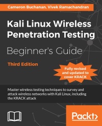 Imagen de portada: Kali Linux Wireless Penetration Testing Beginner's Guide 3rd edition 9781788831925