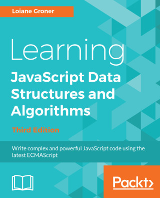 Cover image: Learning JavaScript Data Structures and Algorithms 3rd edition 9781788623872