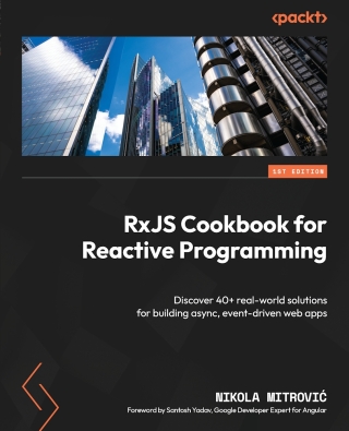 Imagen de portada: RxJS Cookbook for Reactive Programming 1st edition 9781788624053