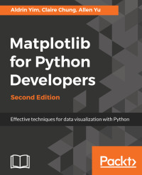 Imagen de portada: Matplotlib for Python Developers 2nd edition 9781788625173