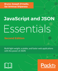 Imagen de portada: JavaScript and JSON Essentials 2nd edition 9781788624701