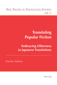 Cover image: Translating Popular Fiction 1st edition 9783034319638