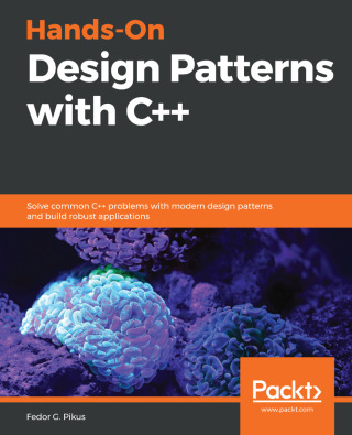 Cover image: Hands-On Design Patterns with C++ 1st edition 9781788832564