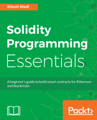 Omslagafbeelding: Solidity Programming Essentials 1st edition 9781788831383