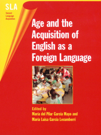 Cover image: Age and the Acquisition of English as a Foreign Language 1st edition 9781853596384