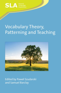 Imagen de portada: Vocabulary Theory, Patterning and Teaching 1st edition 9781788923736