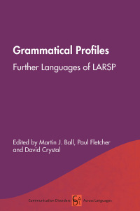 صورة الغلاف: Grammatical Profiles 1st edition 9781788924382