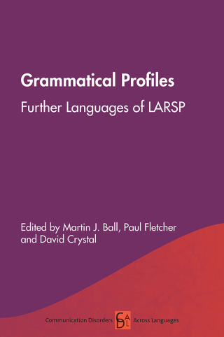 Cover image: Grammatical Profiles 1st edition 9781788924382