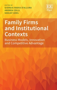 Cover image: Family Firms and Institutional Contexts 1st edition 9781788970174